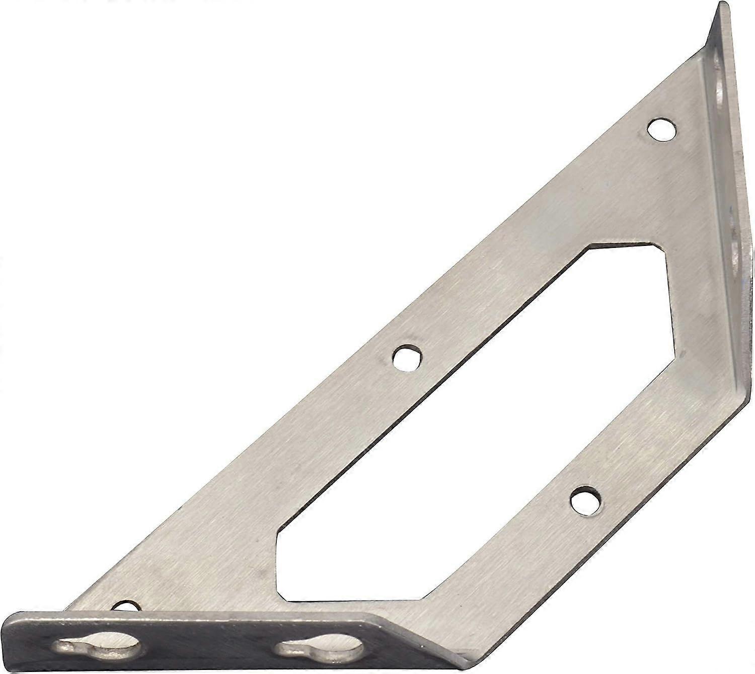 Stainless Steel Multi-Function Corner Connector Shelf Brackets (2pcs)