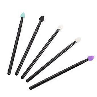 Silicone Eyeshadow Brushes Set for Nose and Eye Makeup 35Pcs