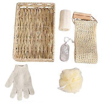 Body Clean Tool Bath Scrubber Kit for Deep Cleansing 1Set with Assorted Color