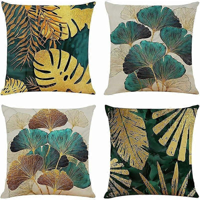 Soft Linen Square Pillow Covers