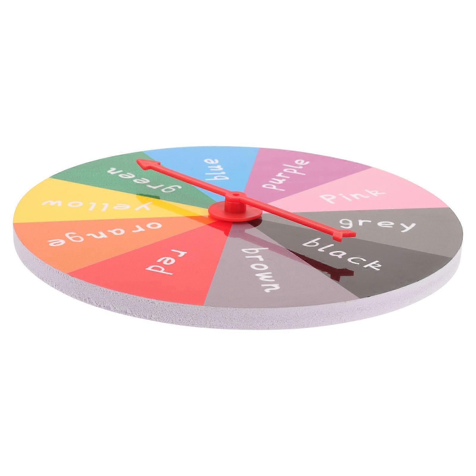 compatible withtune Wheel Game Prop compatible with Party with PVC Material