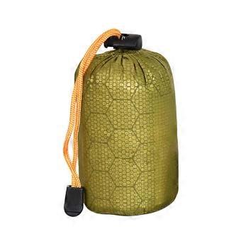 Sleepings Bag Storage Bag with Whistle/Tail Clip Outdoor Camping Aluminiums Film Sacks Container Drawstrings Storage Bag