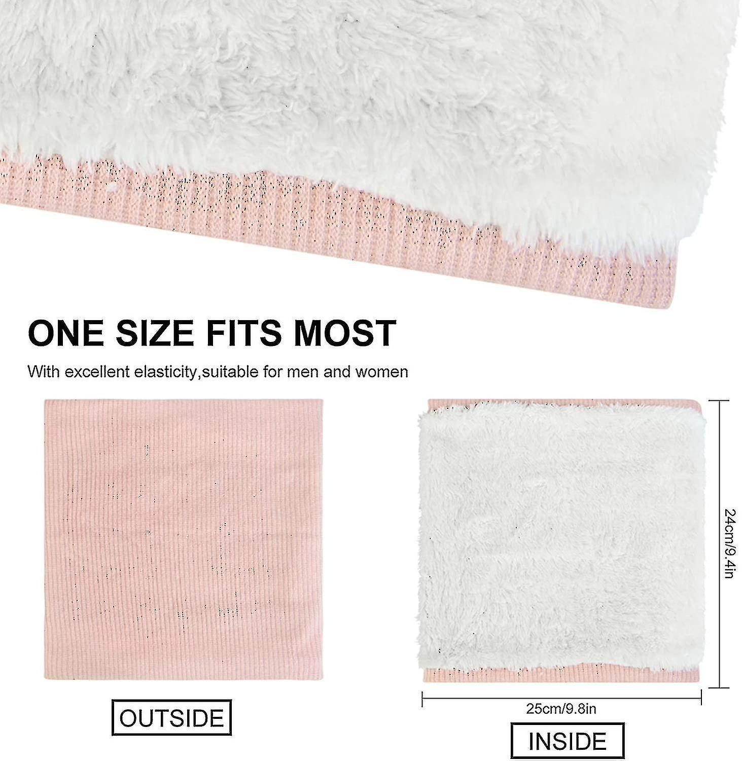 Winter Winter Double Knot Hot Wool Dubbed Ring Ring Ring Gift Scarrel