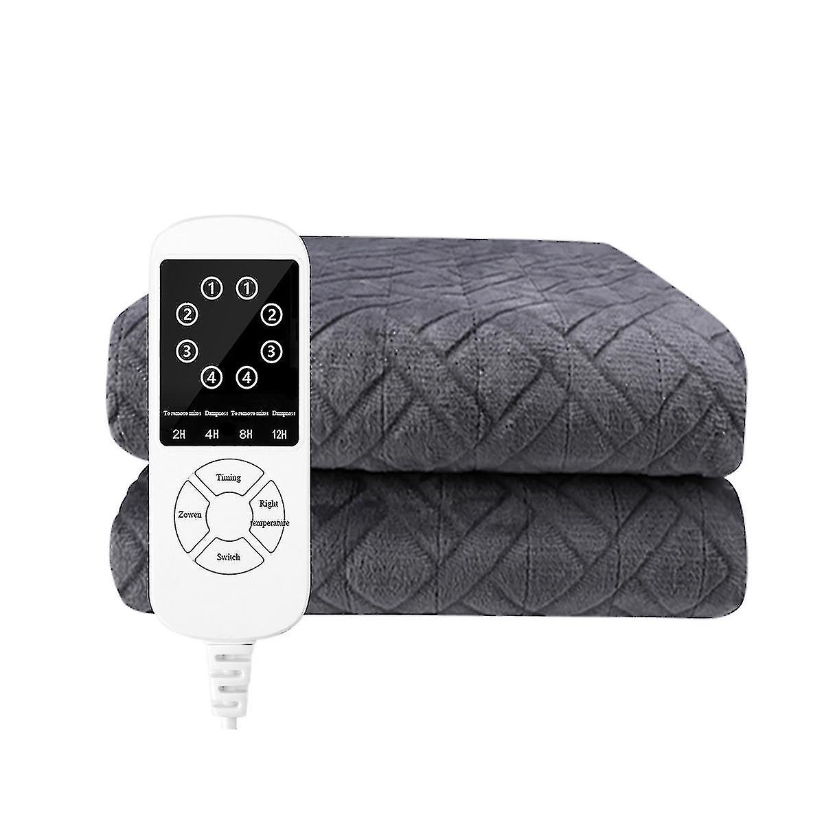 Heated Blanket Electric Blanket, Electric Throw Throw With 4 Heating Levels A929-14