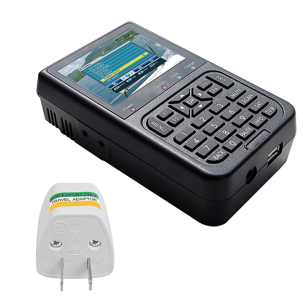 Practical Digital Signal Finder 3.5" LCD Screen DVB-S FTA Receptor for Display