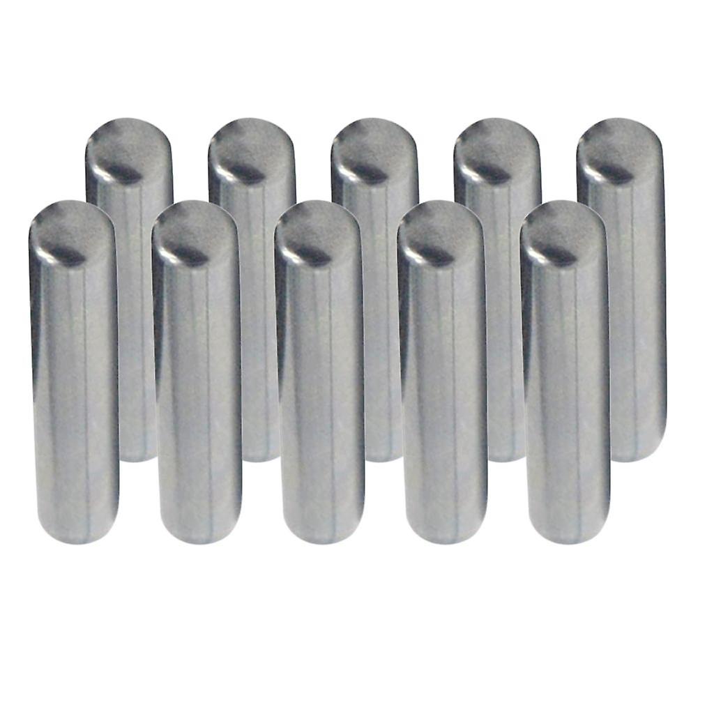 10pcs Dowel Pin Rod Carbon Steel Shelf Support Pin Fasten Elements 30mm ...