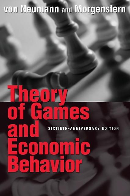 Theory Of Games And Economic Behavior by Oskar Morgenstern Paperback