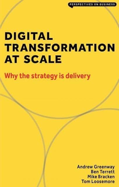 Digital Transformation At Scale by Greenway Andrew Paperback Book