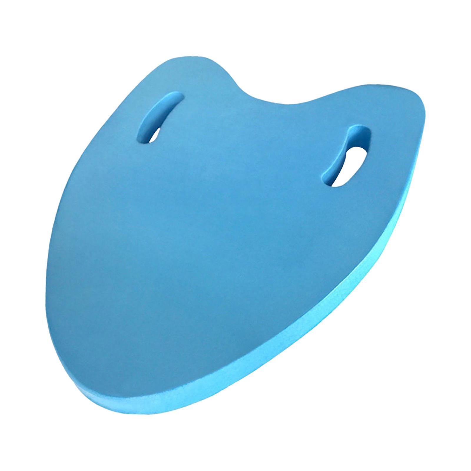 Simning Kickboard med Grepp Handtag Float Sim Boj Simning Flytande bräda En formad Blå