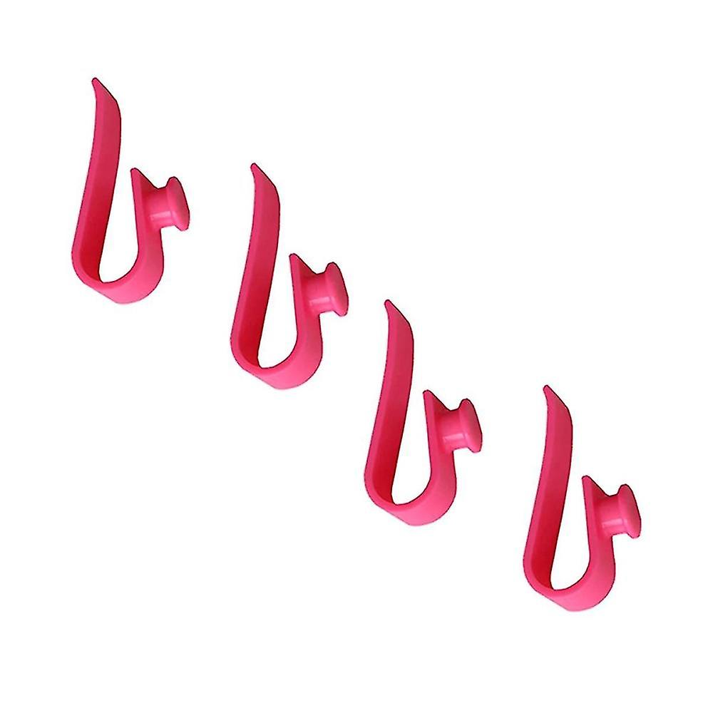 4pcs Beach Bag Hooks Accessoires pour Bogg Bags, Insert Charm Cup Holder Connector Key Holder Mask H