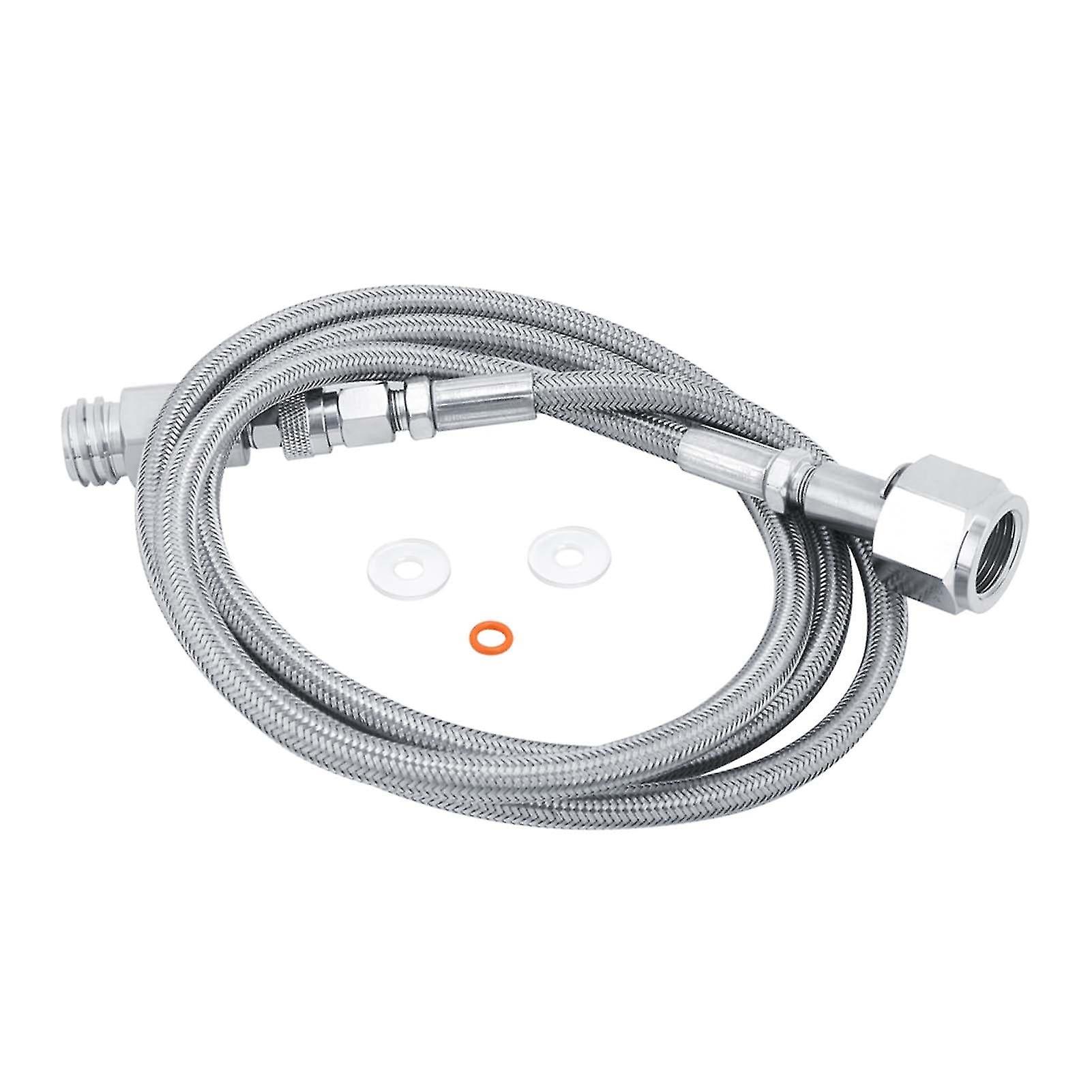 1.5M 60in Soda Water External Hose Adapter Kit Connector Soda Accessories (tr214 Cga320)