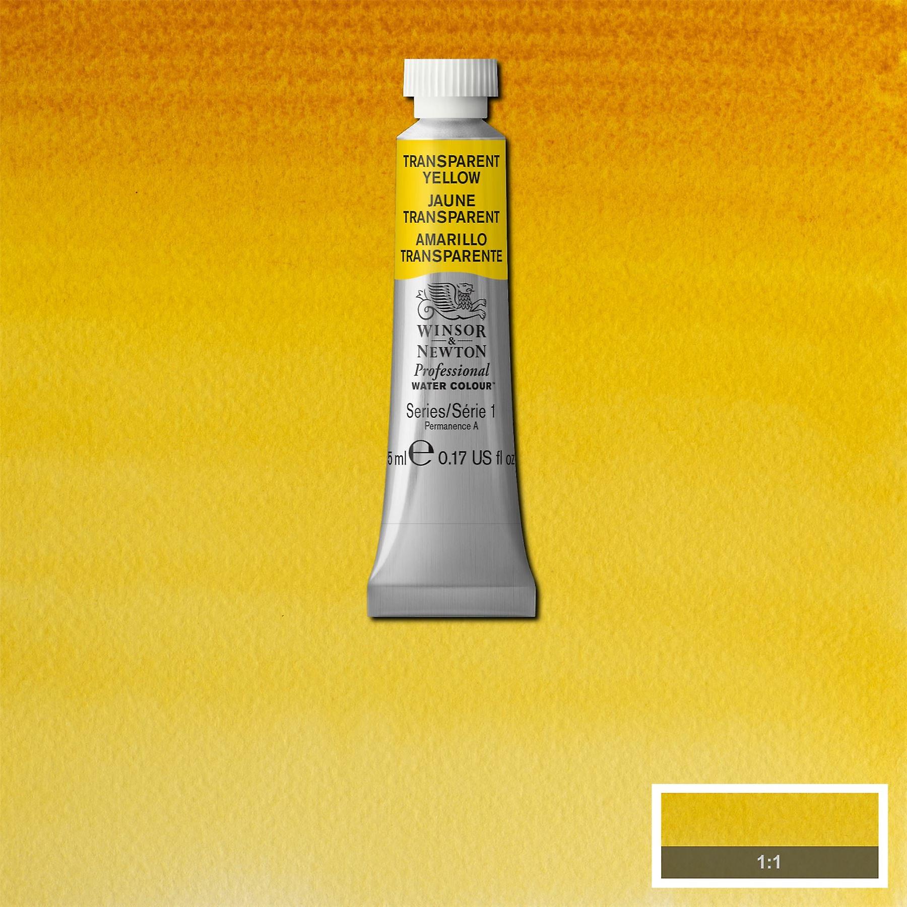 Winsor & Newton Professional Water Colour - Transparent Yellow - 5ml