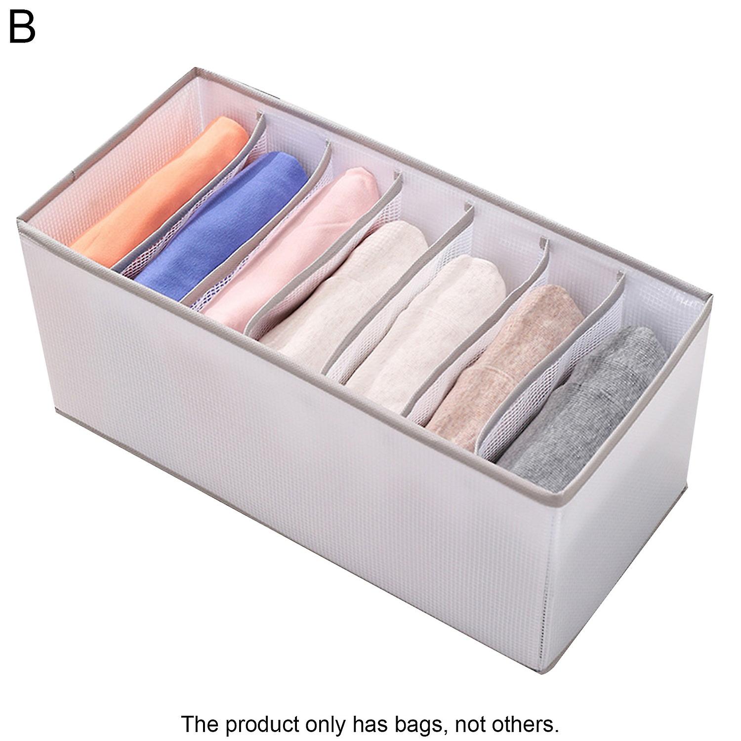 Jeans Storage Large Capacity Tidy-Keeping Multi-purpose Clothes Underpants Organizing Drawer for War