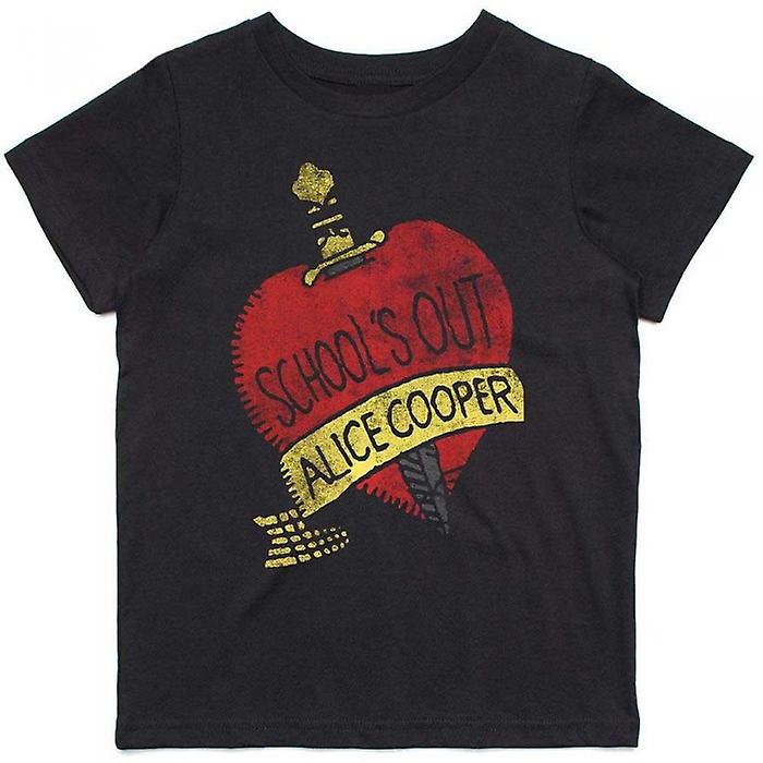 Alice Cooper Childrens/Kids School's Out Cotton T-Shirt