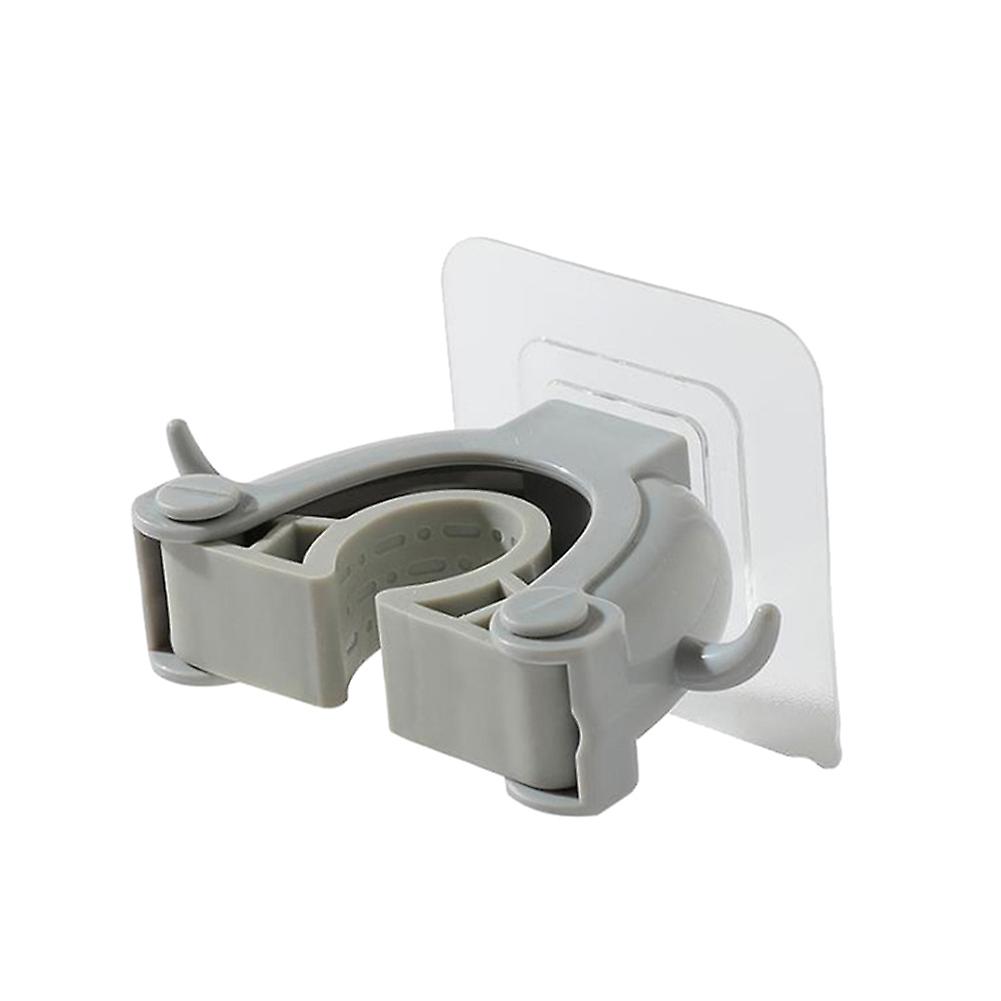 Bathroom Wall Mounted Brush Broom Storage Holder Mop Hanging Hook Storage Rack