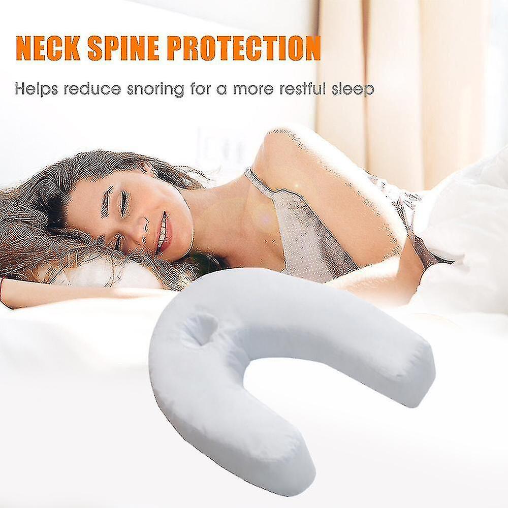 U-shaped Side Sleeper Pro Air Neck & Back Pillow Therapeutic Solid Pillows Care