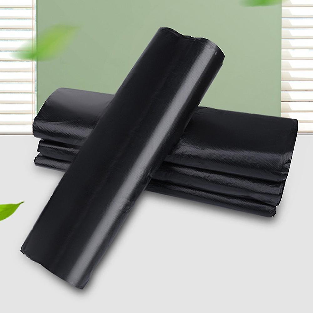 100pcs(2 Roll) Duty Garbage Bag Pe Trash Bag Puncture Resistant For Home Hotel