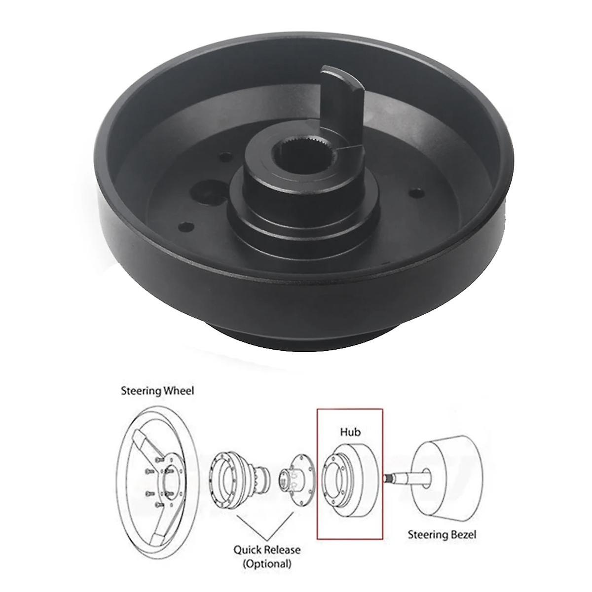 Adattatore Per Volante In Alluminio Per BMW E30 318/325/528/M3/M5 1984-1990 - HUB-KE30H