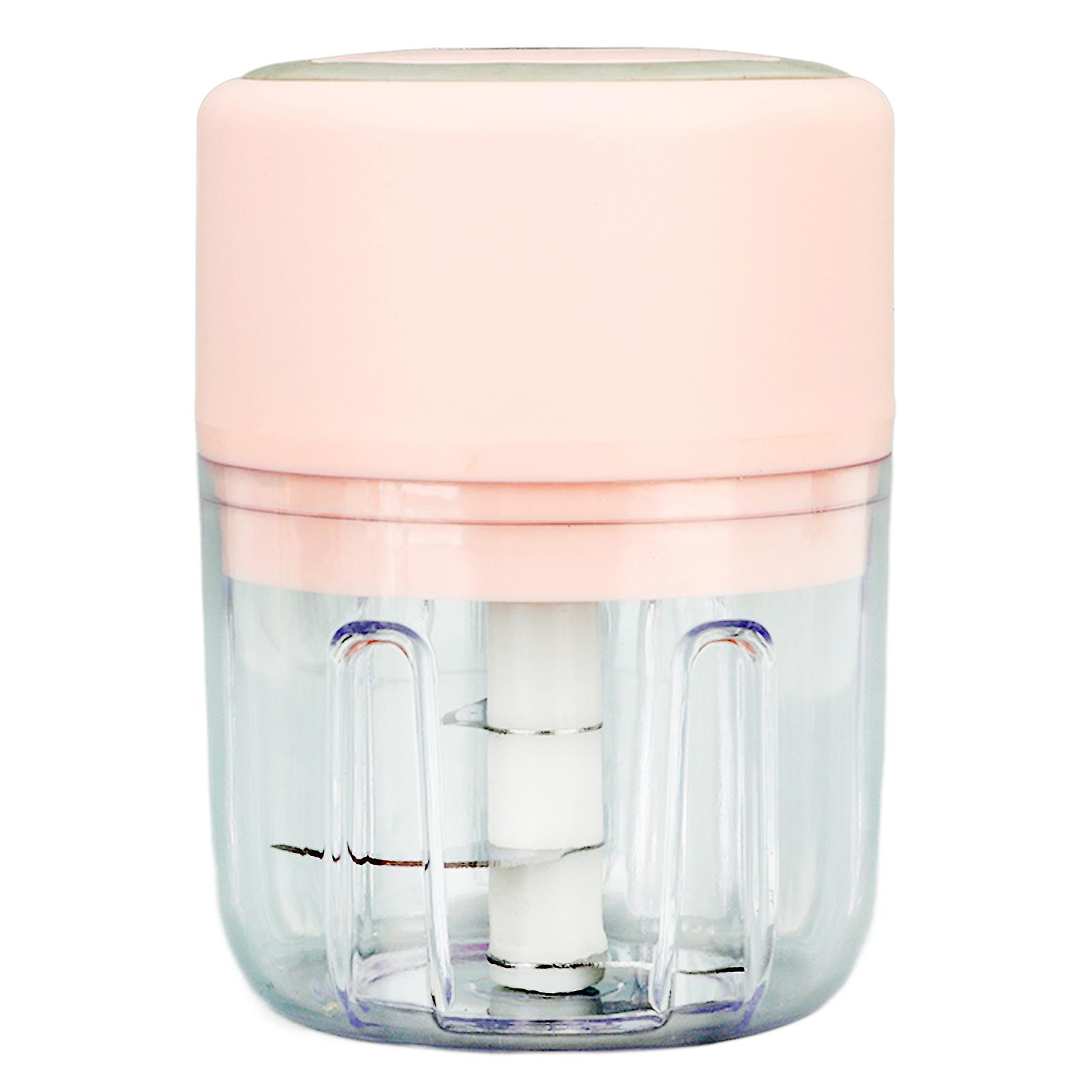 Electric Garlic Chopper 250ml Capacity Cordless Garlic Grinder Mincer for Chili Onion 