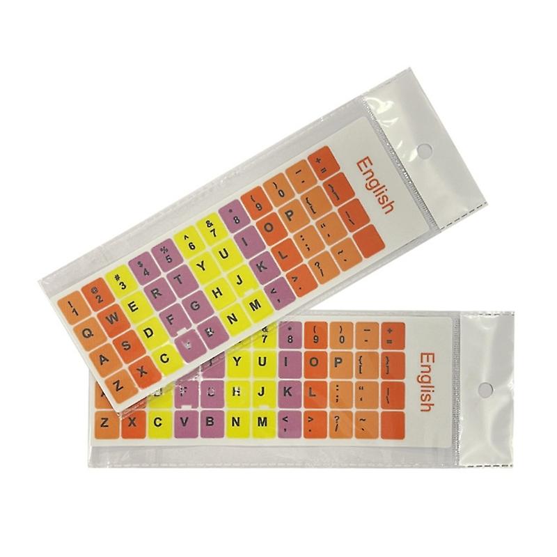 Stylish Key Sticker English Keyboard Stickers Improve Your Visual Experience