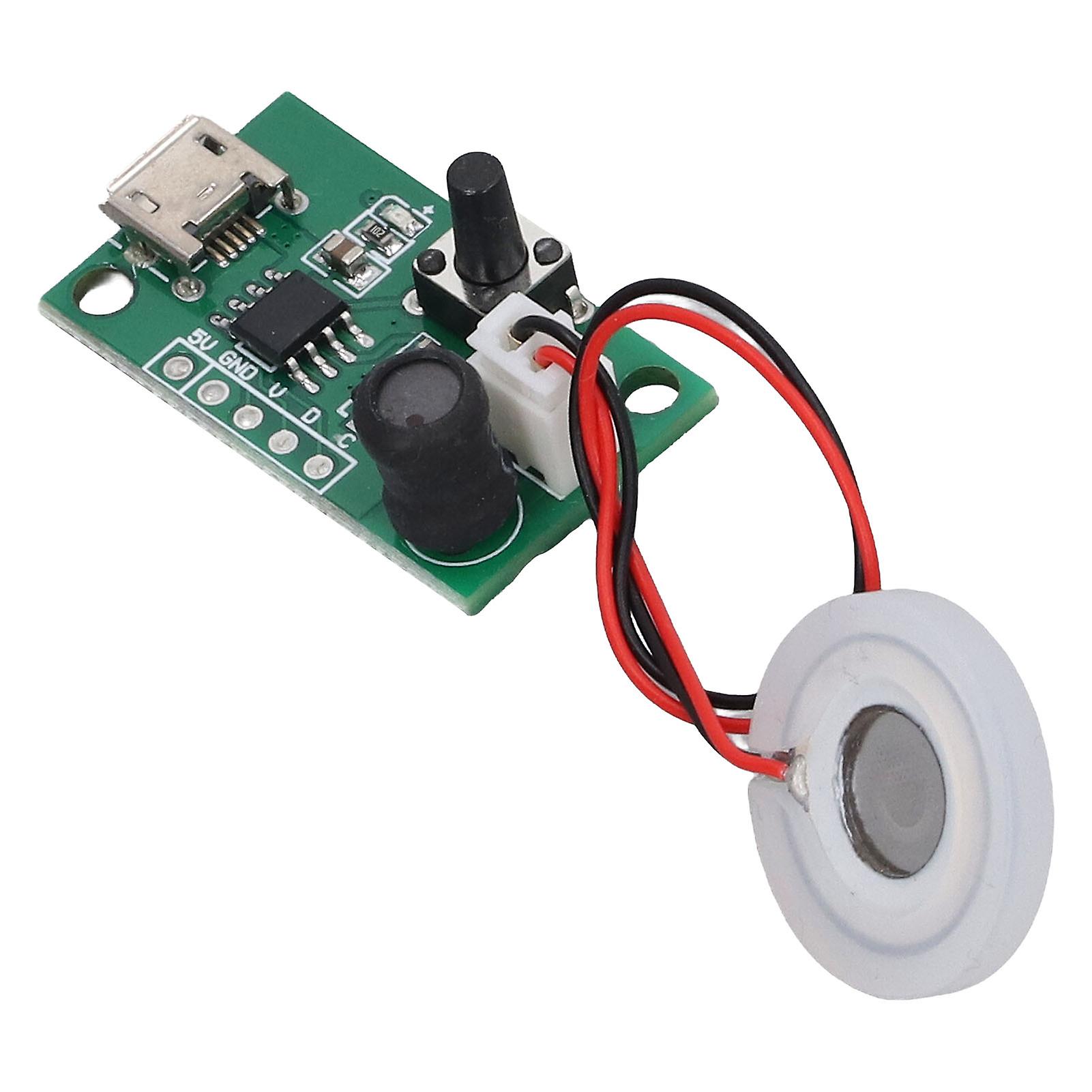 Atomization Disc 2W USB Humidifier Module Large Spray Volume Low Noise Mist Maker Atomization Plate for DIY 5V 