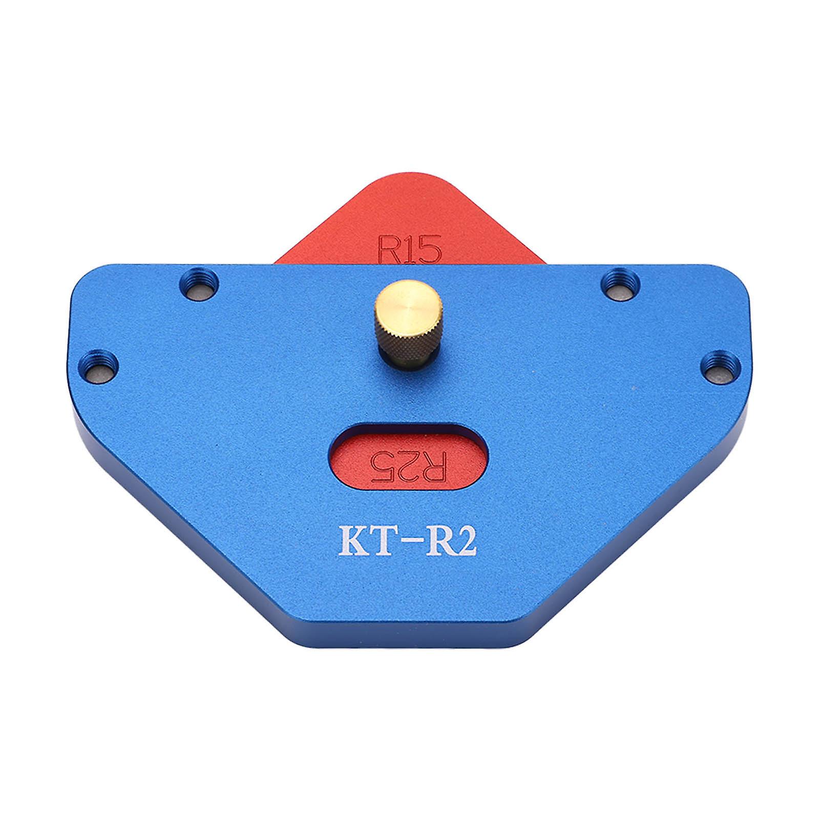 Corner Radius Routing Templates 8 in 1 R15 R20 R25 R30 C15 C20 C25 C30 Woodworking Router Aluminum Alloy Round Jig 