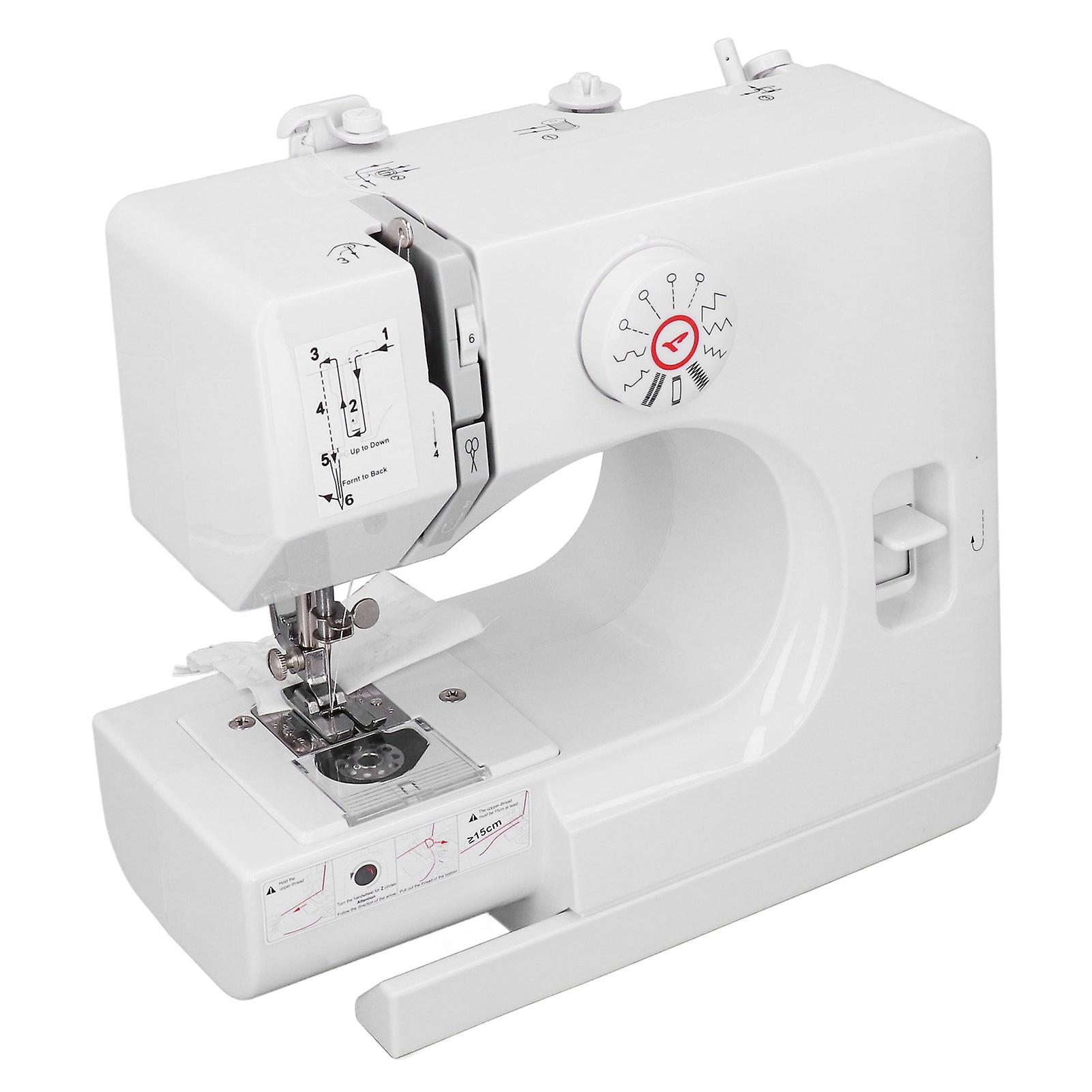 Mini Sewing Machine 12 Stitches Multifunctional Electric Desktop Sewing Machine for Home Use