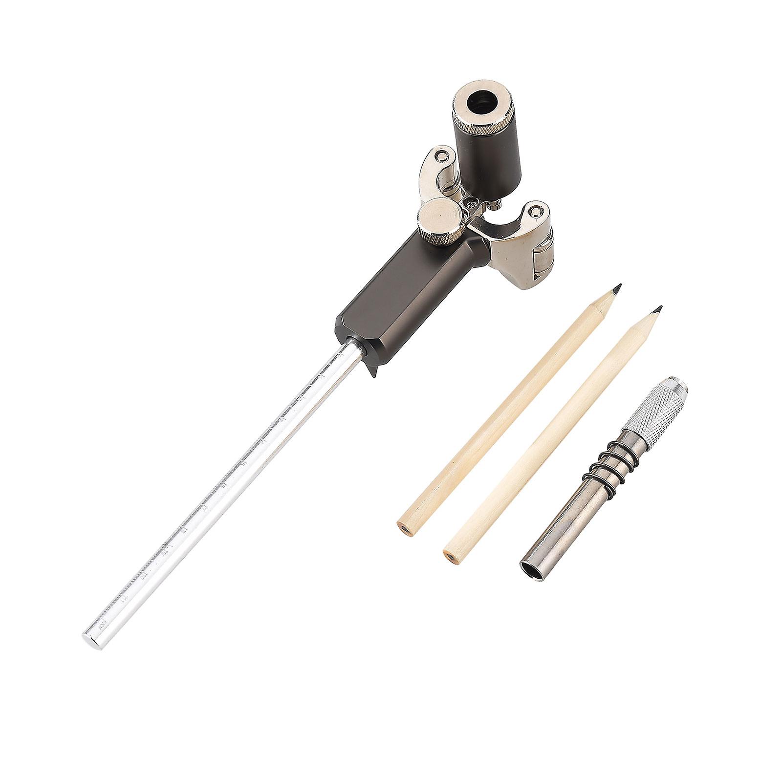 Woodworking Linear Scriber Tool Straight Line Arc Dual Purpose Contour Gauge Multifunctional Scribing Tool