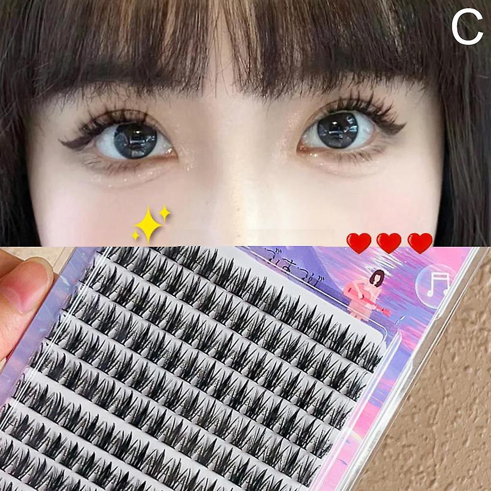 Natural False Eyelashes Extension Cosplay Fake Eyelashes Fairy Simulation Segmented Grafting Diy Lashes Makeup Tool