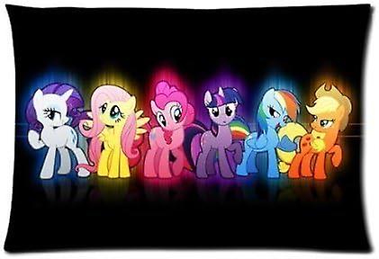 Cartoon My Little Pony Custom Rectangle Pillow Cases Friendship is Magic (40cmx60cm) AB-6548