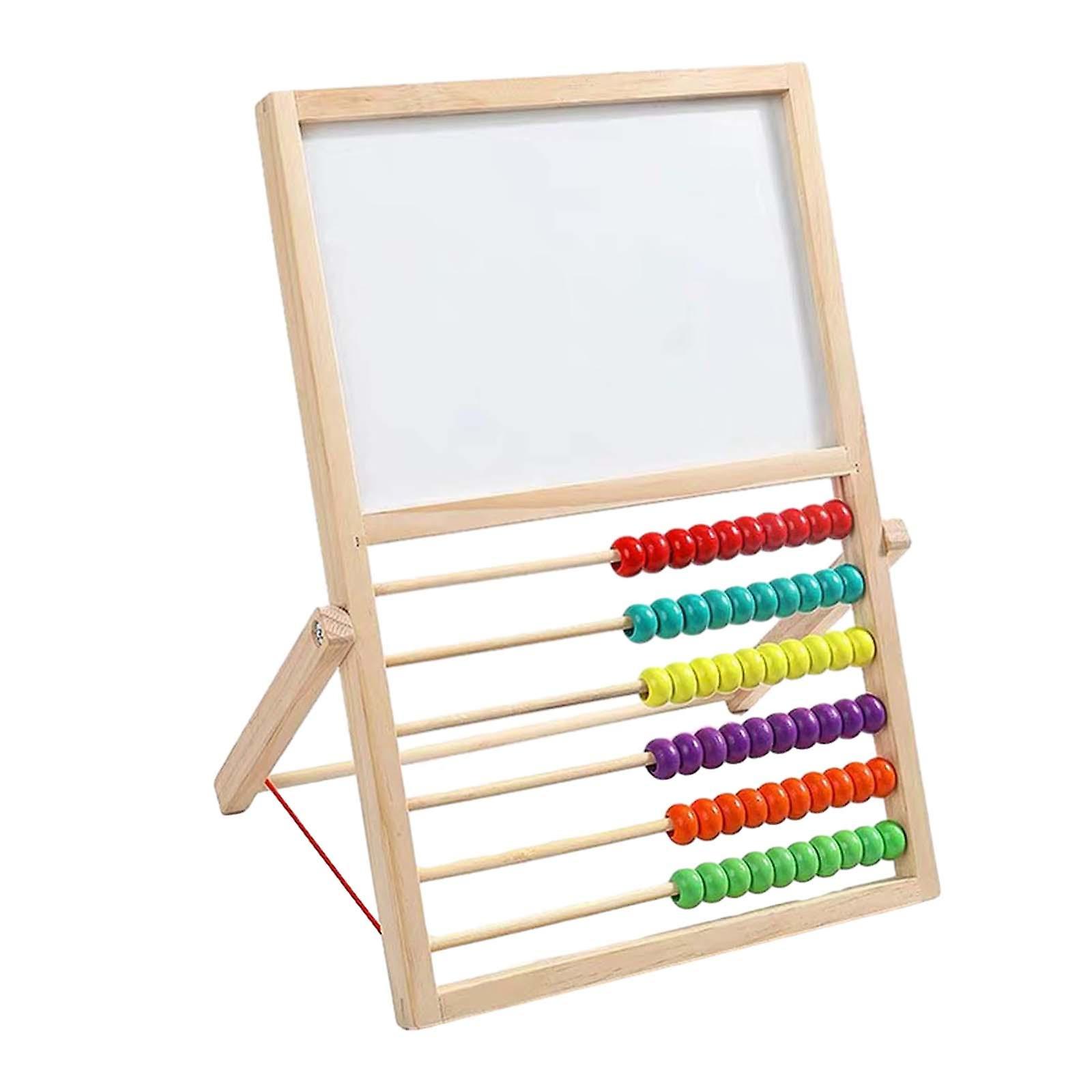 The Frame of Educational Counting Toy,Drawing Board Calculation Stand,Writing Drawing Board for Early Math,Kids Learning Math