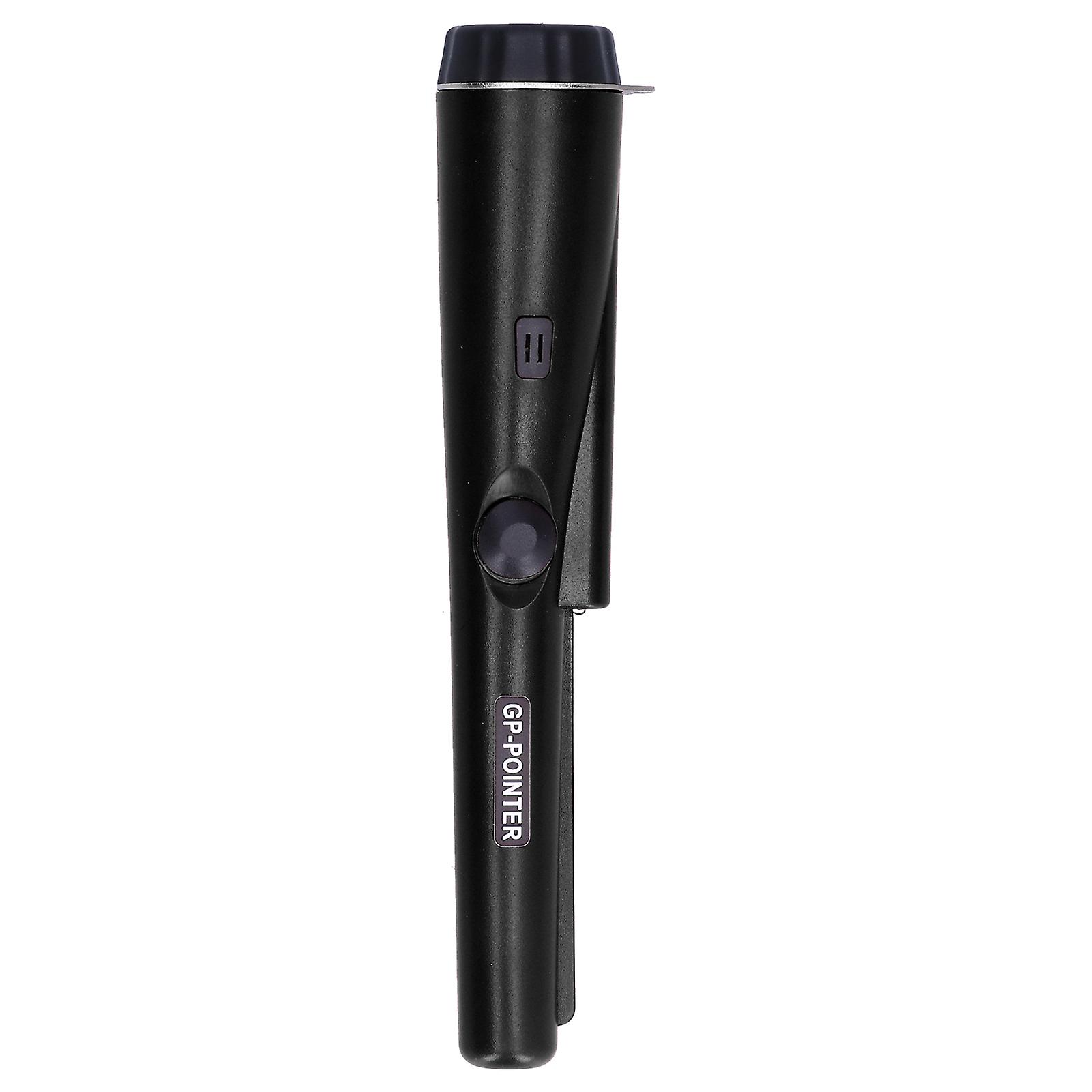 Metal Detector Professional Portable Waterproof Handheld Metal Detector with LED LightBlack
