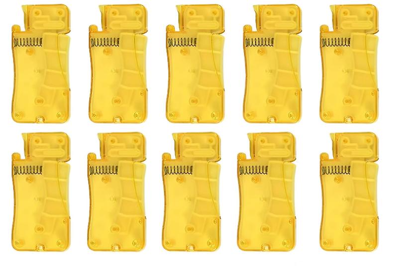 10pcs Automatic Needle Threader for Hand Sewing, Easy Automatic Sewing Needle Threader Tool, Simple Threader for Hand Needles and Sewing Machine (10P