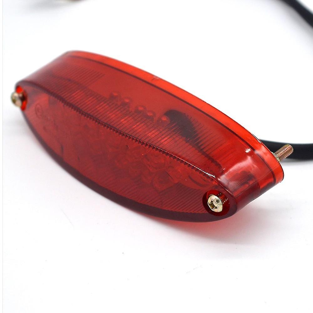 Μοτοσικλέτα 28 οδήγησε πίσω φως στάσης φρένων ATV διπλή αθλητική πινακίδα κυκλοφορίας καπνού για honda για Harley