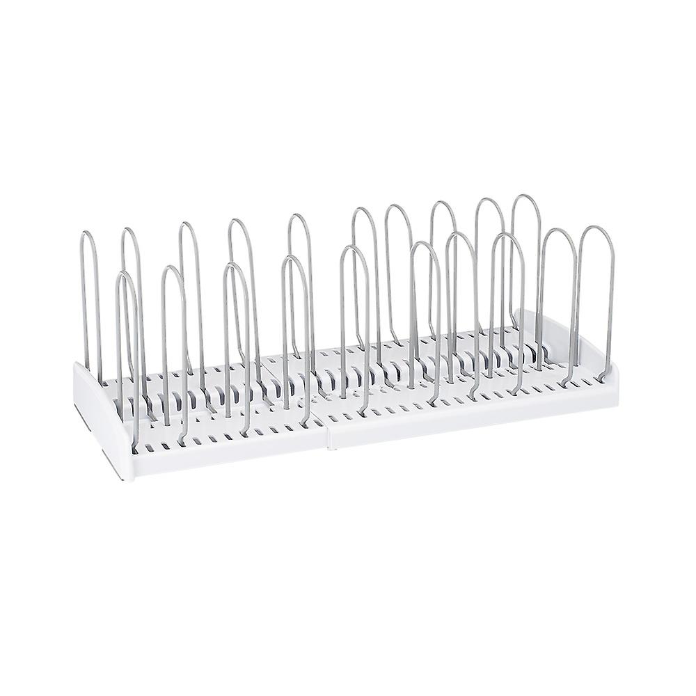 Youcopia BPA-free Scratch-Free Premium Storemore Expandable Pan & Lid Rack
