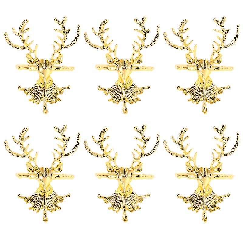 6pcs Alloy Napkin Holders