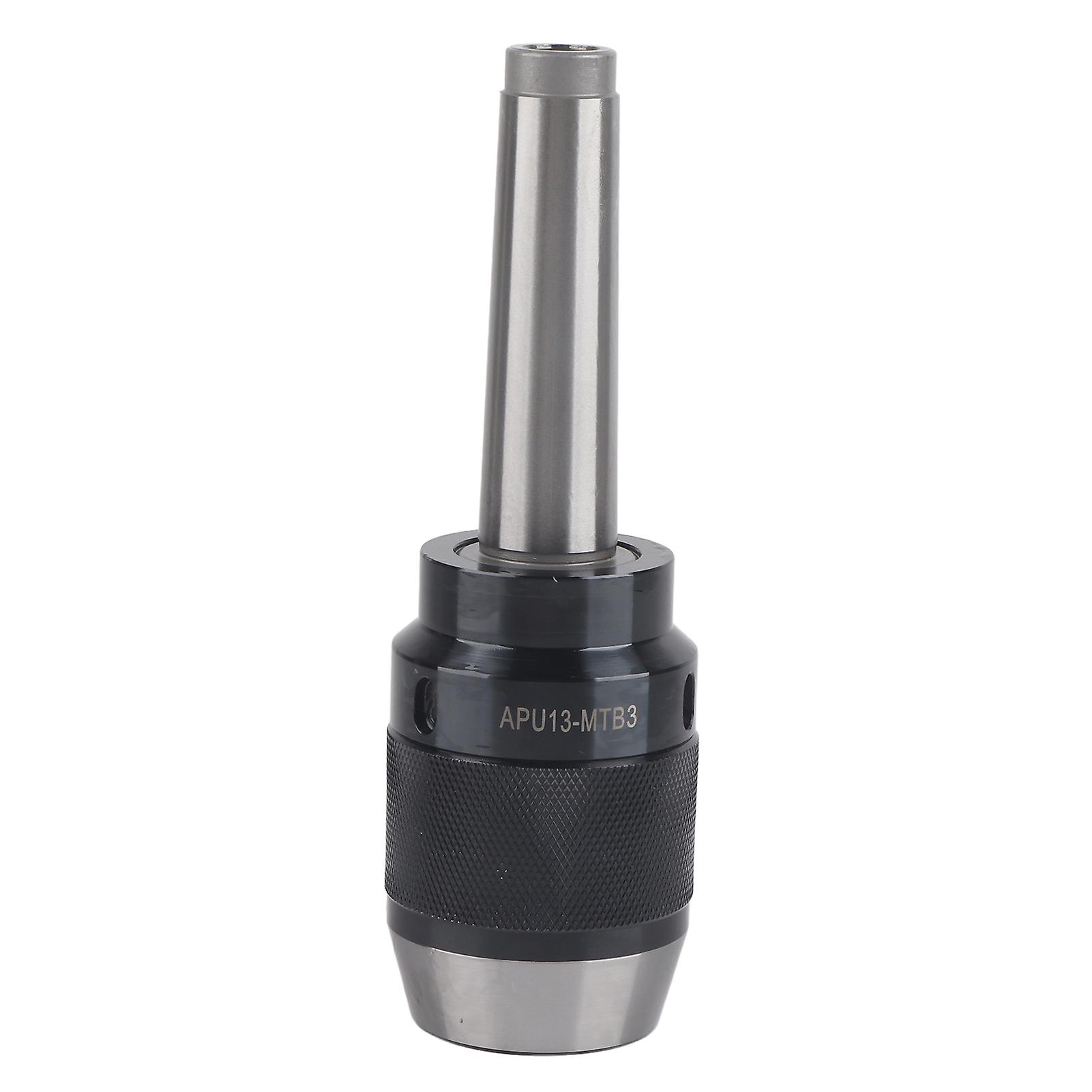 Risegun Drill Chuck Integrated Drill Chuck MT3-MTB3, High Speed Steel Milling Machine Accessory