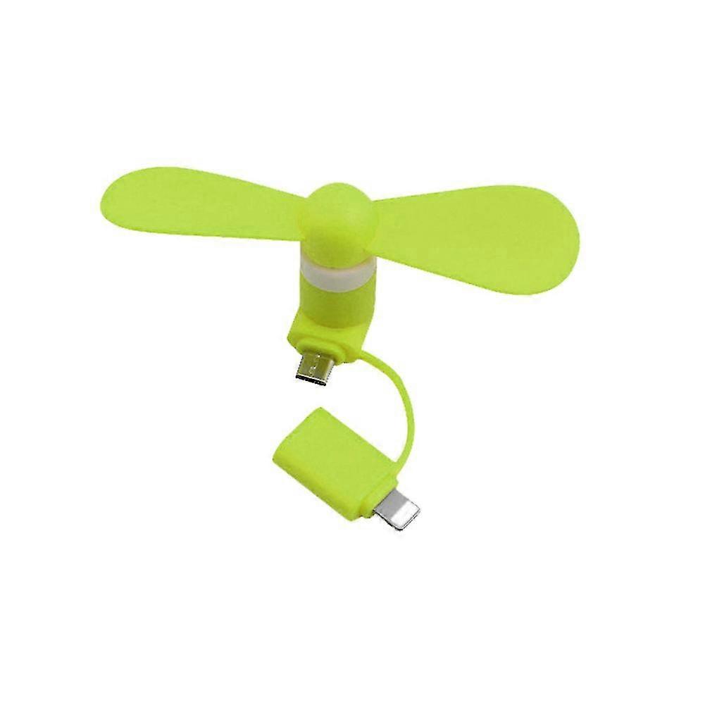 Portable Mini Notebook Laptop Cellphone Super Mute PC Cooling Fan for USB Type-C