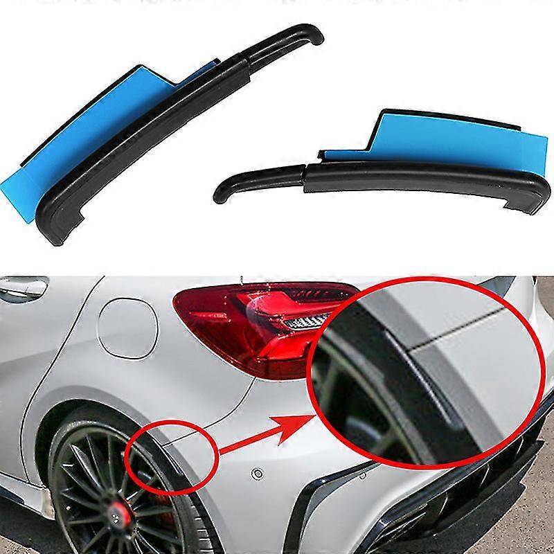 メルセデスW176 A160 A180 A200 A250 A45 Amg 2013-2019用車のフェンダーフレアマッドフラップスプラッシュガードアーチホイール眉毛リッププロテクター