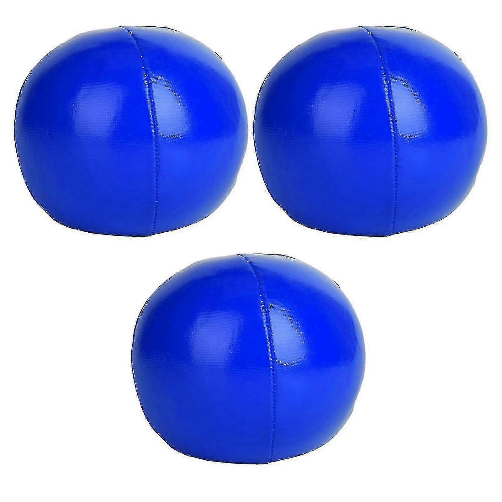 3 Pcs Pu Juggling Balls Clown Juggle Ball Set For Beginner&professionals