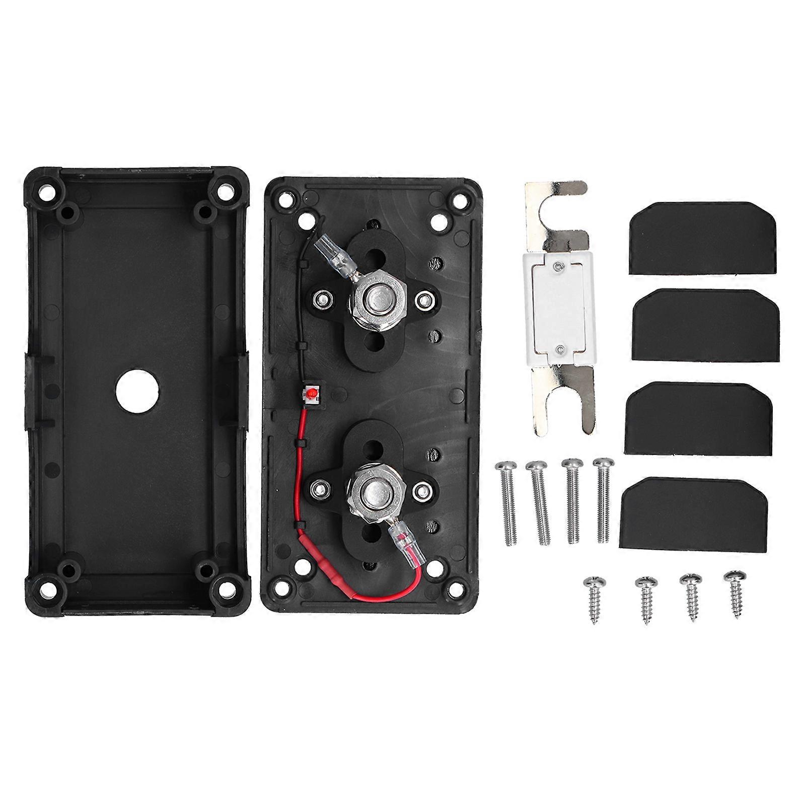 35300A ANL Fuse Module Block Heavy Duty Power Distribution Busbar Box with M10 Terminal Studs E2U611