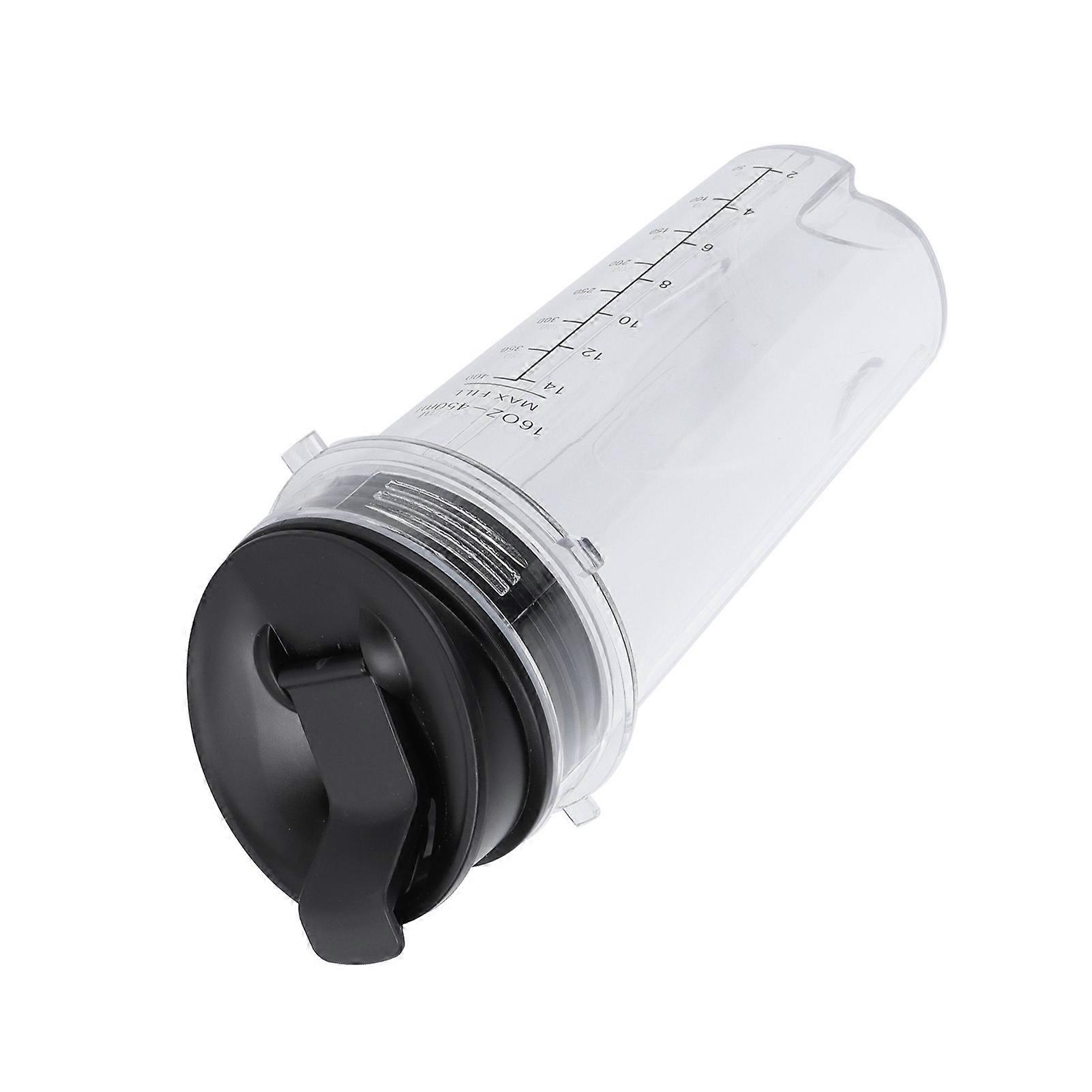 Arbrb9tus1 16Oz Replacement Cup Blender Cup Container with Flip Lid Fit for Nutri Ninja Blender Acce