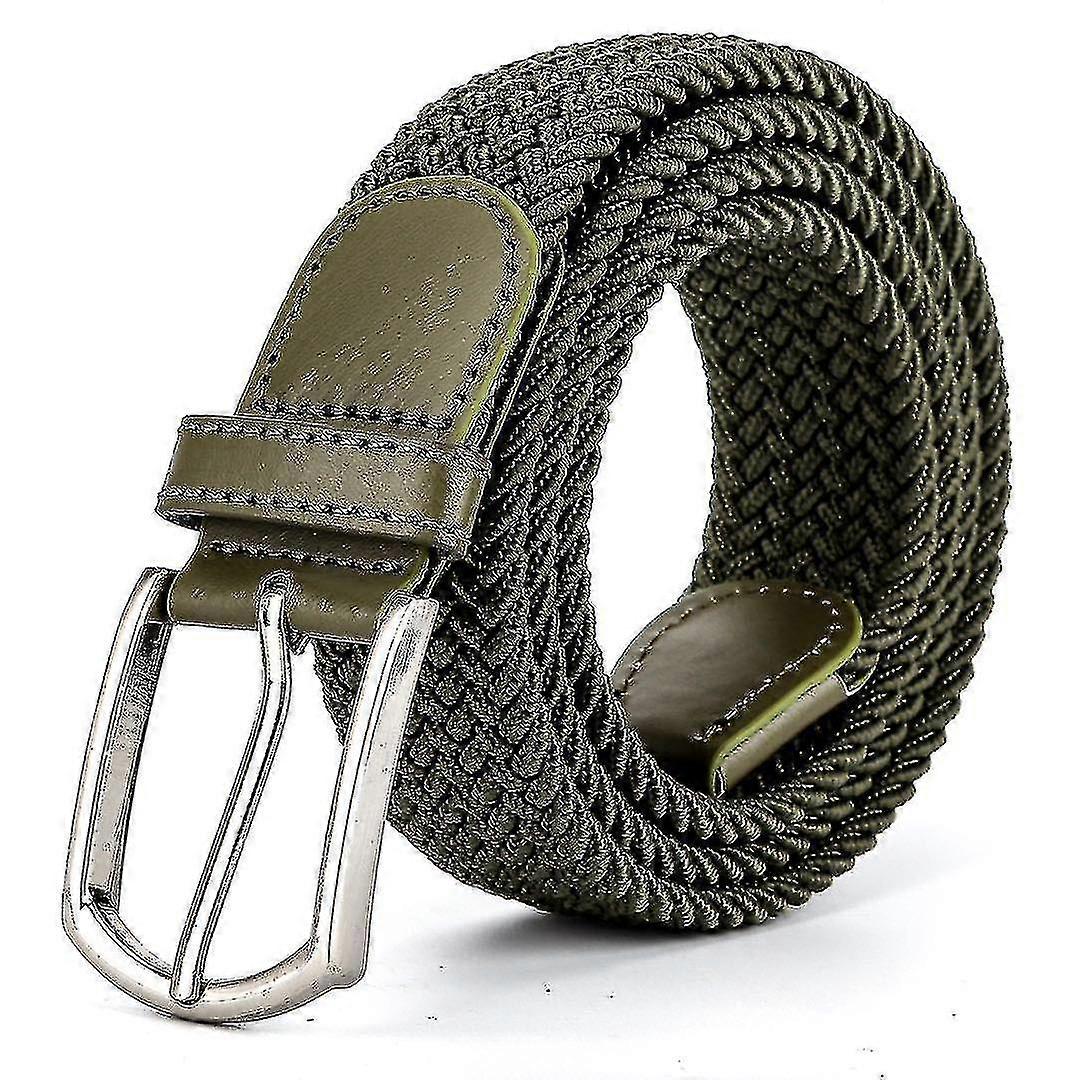 Uomini Donne intrecciate intrecciate regolari elastiche casual cinture casual