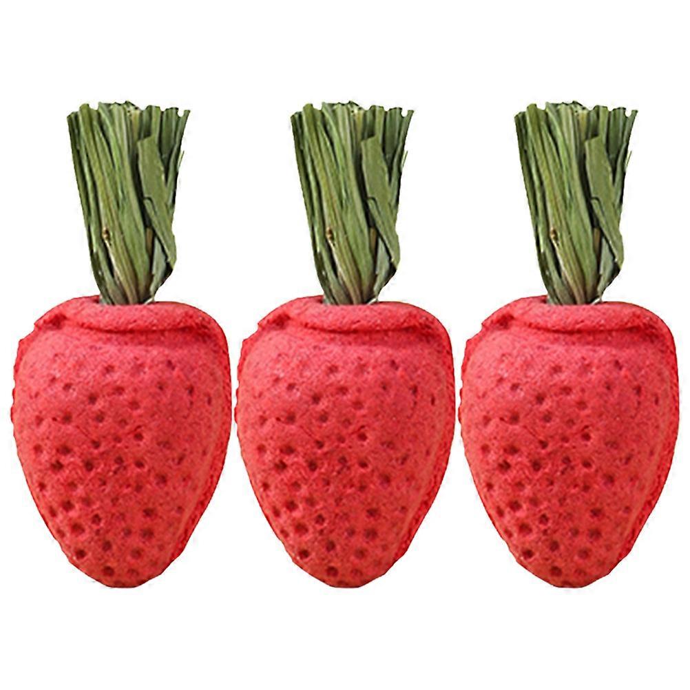 3 قطع شينشيلا مضغ الدعائم الأرنب قضم لعبة الفئران مضغ لعبة الهامستر ضرس اللعب