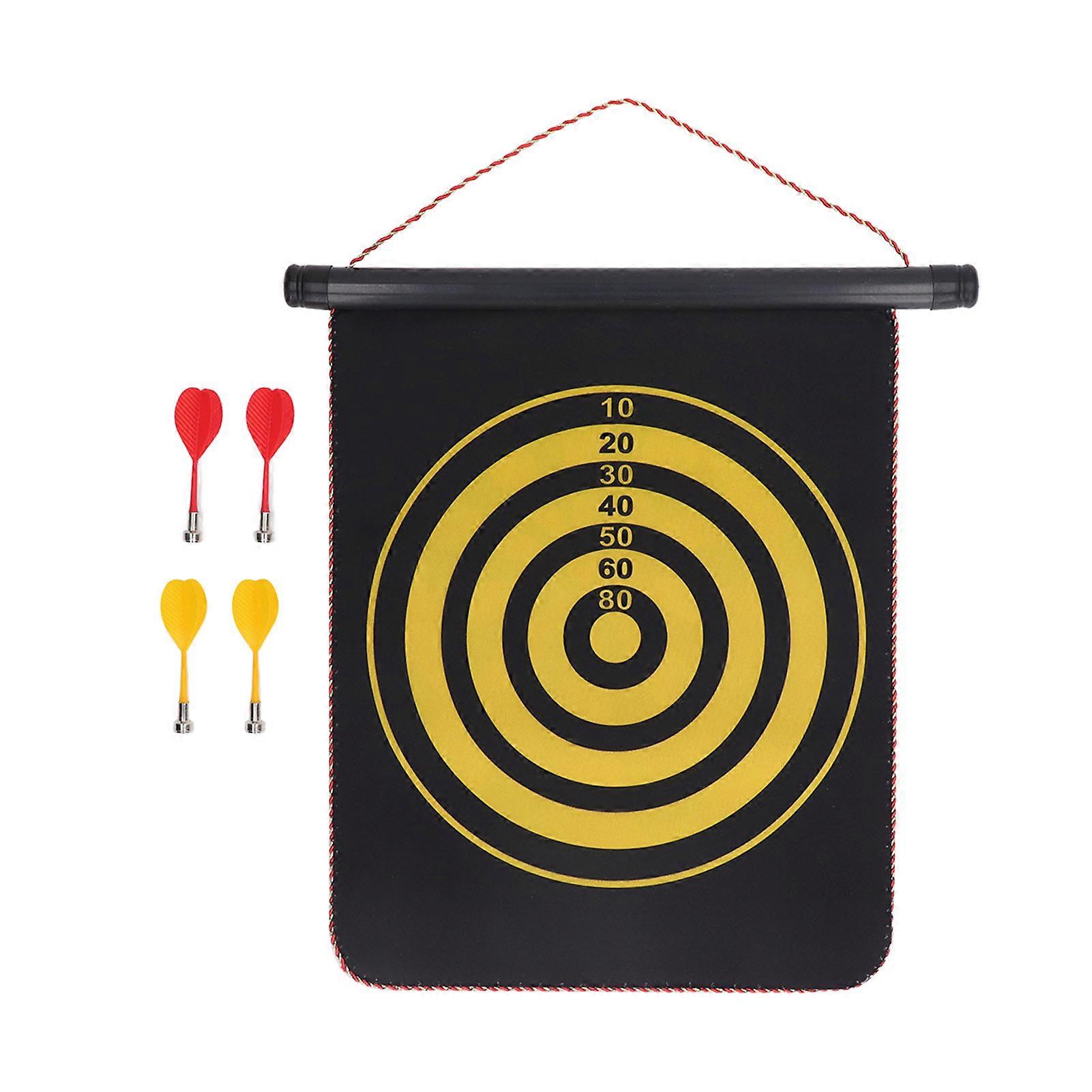 Magnetic Dart Board Double Sided Interactive Endless Fun Safety Magnetic Dart Board Game