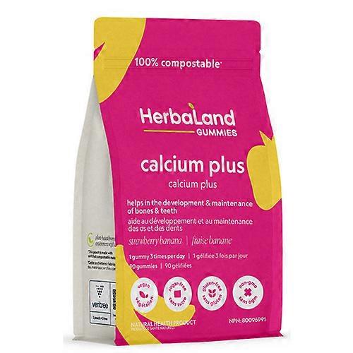 Herbaland Calcium Plus, 90 Gummies