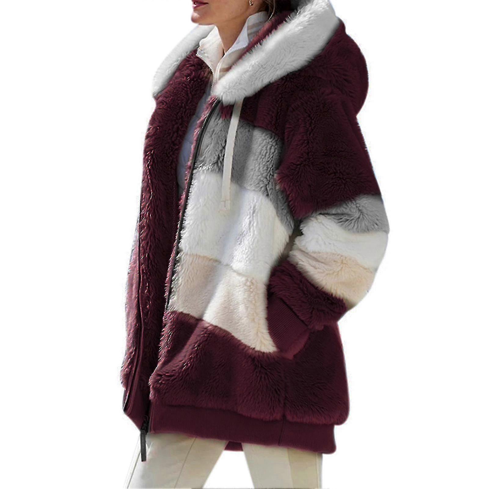 Casual Plush Coat With Soft Material