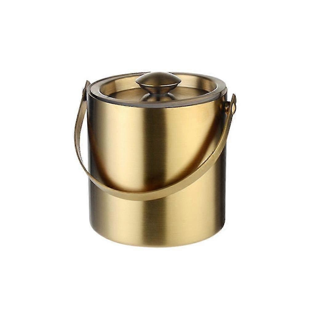 Ev Barı için Kapaklı Paslanmaz Çelik Buz Kovası, Soğutma Bira Şampanyası