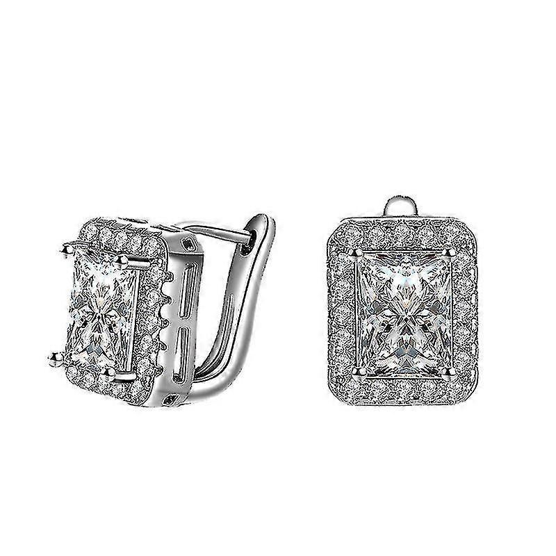 7mm clip on stud earrings