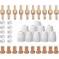 40PCS PT31 Consommables de Dcoupeuse Plasma Torch pour PT-31 LG-40 Torch CUT-40 cut50 Coupeur de plasma Torch Pistolet de dcoupe plasma Consommables P